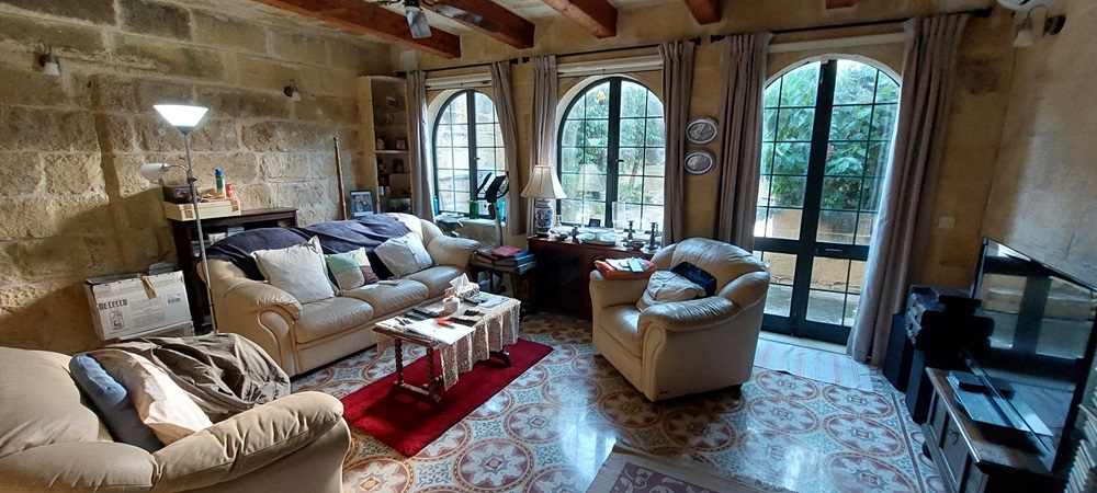 Partly furnished House